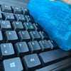 Reinigung einer Tastatur mit dem Premium Reinigungsgel SauberSchleim